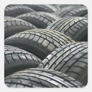 Neue Reifen-Aufkleber Quadratischer Aufkleber