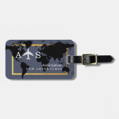 Neue Reiseabenteuer Klassischer Gepäcktag Gepäckanhänger (Vorderseite horizontal)