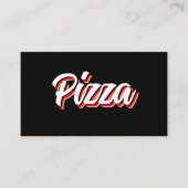 NEUE Retro Pizza Shoppingkarte Treuekarte (Vorderseite)