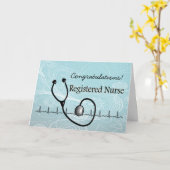 Neue RN registrierte Krankenpflegekarte Karte (Gelbe Blume)