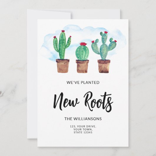 Neue Roots-Bewegung Ankündigung (Vorderseite)