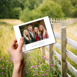 Neue Roots-Bewegungs-Ankündigung mit Foto Postkarte