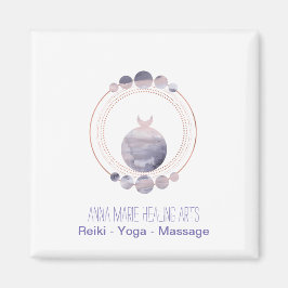 Neue Rose Gold Sacred Geometry Magnet