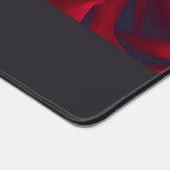 Neue rote Rosen Schreibtischunterlage (Ecke)