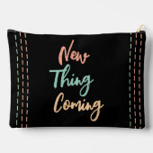 Neue Sache kommt frische Farbe Druck Zubehörtasche (Rückseite)