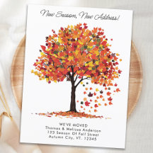 Neue Saison neue Adresse Herbst wir bewegt sich be