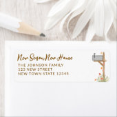 Neue Saison Neue Zuhause Fall Moving Rücksendeadre (Insitu)