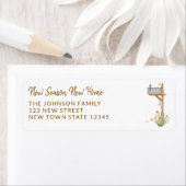 Neue Saison Neue Zuhause Fall Moving Rücksendeadre (Insitu)