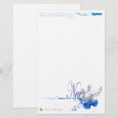 Neue Schaffung des BRIEFPAPIERS Briefpapier (Vorne/Hinten)