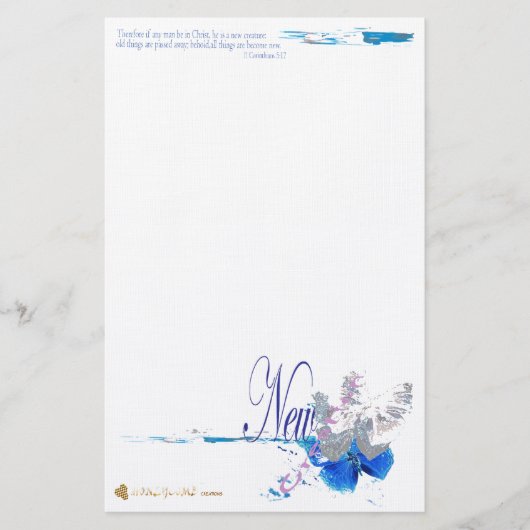 Neue Schaffung des BRIEFPAPIERS Briefpapier (Vorderseite)