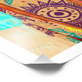 Neue schöne afrikanische Frauen Ansammlung Obst Fotodruck (Ecke)