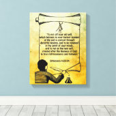 Neue Selbstveränderung Ephesianer 4:22-24 Bibelzit Leinwanddruck (Insitu (Holzboden))