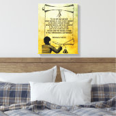 Neue Selbstveränderung Ephesianer 4:22-24 Bibelzit Leinwanddruck (Insitu (Schlafzimmer))