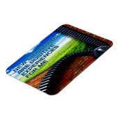 "Neue Situationen" Motivation Affirmation Flexibel Magnet (Linke Seite)