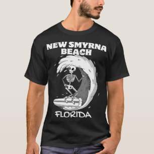 NEUE SMYRNA BEACH FLORIDA Surf Vintag Retro Surfin T-Shirt