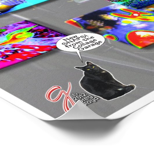 Neue Snacks Poster (Ecke)