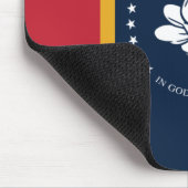 Neue Staatsflagge in Mississipi Mousepad (Ecke)