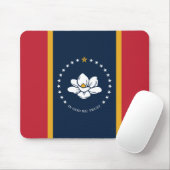 Neue Staatsflagge in Mississipi Mousepad (Mit Mouse)