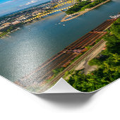 *Neue Stadtansicht von Pittsburgh mit Foto-Printwe Fotodruck (Ecke)