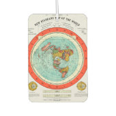 Neue Standard-Karte der Erde Autolufterfrischer (Vorderseite)