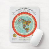 Neue Standardkarte für den Erdboden der Welt Mousepad (Mit Mouse)