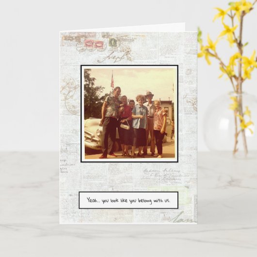 Neue Stelle Karte (Gelbe Blume)