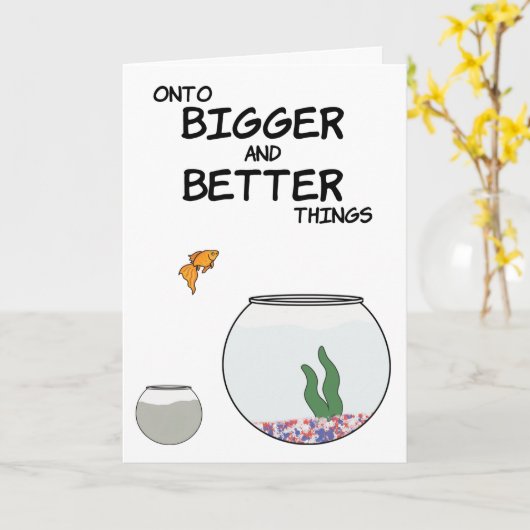 Neue Stelle Karte (Gelbe Blume)