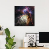 Neue Sterne entstehen | Rho Ophiuchi | JWST Poster (Heimbüro)