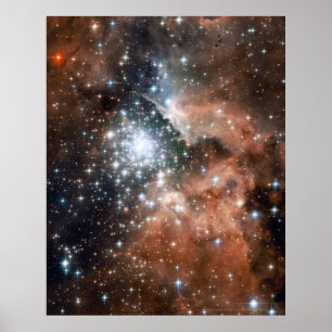 Neue Sterne in NGC 3603 16x20 (16x20) Poster