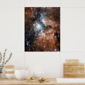 Neue Sterne in NGC 3603 16x20 (16x20) Poster (Küche)