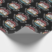 Neue Stufe 13 Offizieller Teen - Geeky Nerdy Birth Geschenkpapier (Ecke)