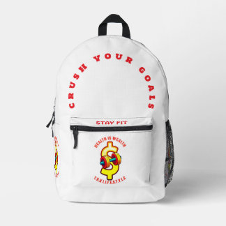 Neue T.R.K.-Gym-Backpacks Bedruckter Rucksack