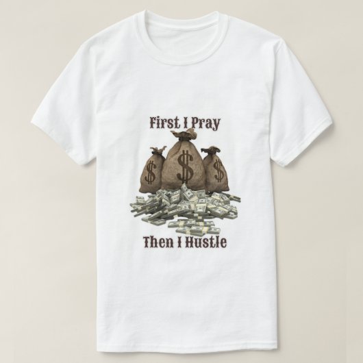 NEUE T.R.K PRAY AND HUSTLE TSHIRTS (Design vorne)