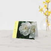 Neue Tagesgärten erhalten wohler Karte weiße (Gelbe Blume)