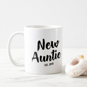 Neue Tante Est. 2018, zukünftige Tante Gift Coffe Kaffeetasse