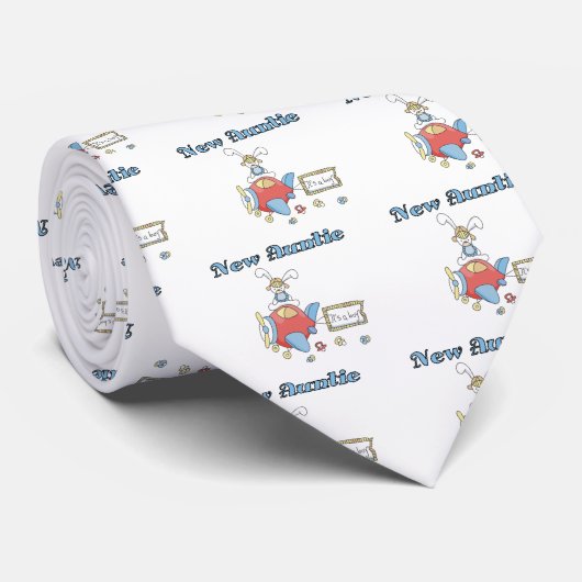 Neue Tante - Flugzeugentrickfilme und Geschenke Krawatte (Gerollt)