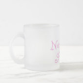 Neue Tante Rosa Blume Tshirts und Geschenke Mattglastasse (Links)