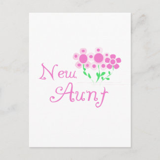 Neue Tante Rosa Blume Tshirts und Geschenke Postkarte