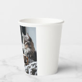 neue Tasse Pappbecher (Rückseite)