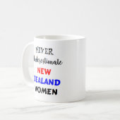 neue Tasse von Eifersüchtigen und Frauen (Vorderseite Links)