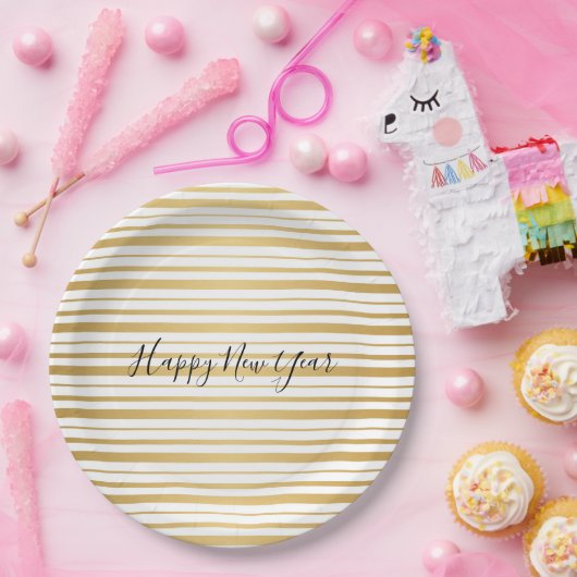 Neue Teller für vergoldete Muster (Party)