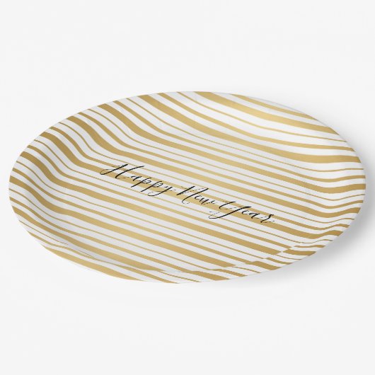 Neue Teller für vergoldete Muster (Schrägansicht)