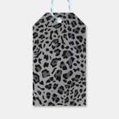 Neue Textur aus Leopard 11 Geschenkanhänger (Rückseite)