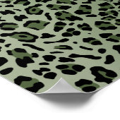 Neue Textur aus Leopard 12 Poster (Ecke)