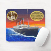 Neue titanische Mausunterlage Mousepad (Mit Mouse)