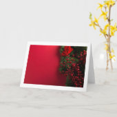 neue traditionelle Weihnachten Karte (Gelbe Blume)