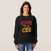neue trendige Kapuzenpullover Sweatshirt (Vorne ganz)