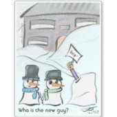 Neue Typ für den benutzerdefinierten Schnitt von M Aufkleber (Vorderseite)