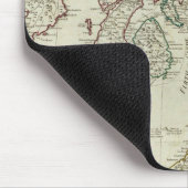 Neue und korrekte Karte Schottlands Mousepad (Ecke)