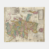 Neue und korrekte Karte von Schottland und von Fleecedecke (Vorderseite (Horizontal))